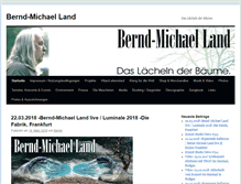 Tablet Screenshot of bernd-michael-land.com